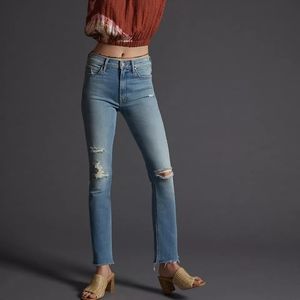 MOTHER The Dazzler Mid-Rise Straight Jeans Size 32